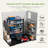 6 Ft. W X 4 Ft. D Resin Outdoor Storage Shed, Weather-Resistant Outdoor Storage With Reinforced Design-110872127