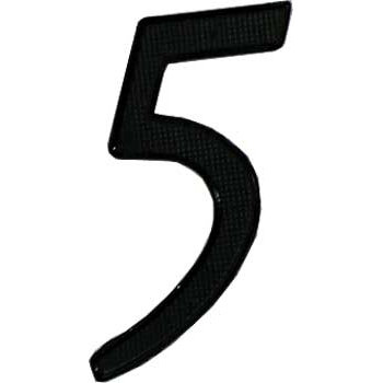 0.0625'' H Weather Resistant Metal House Number