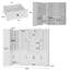 Garde-manger de coin en L