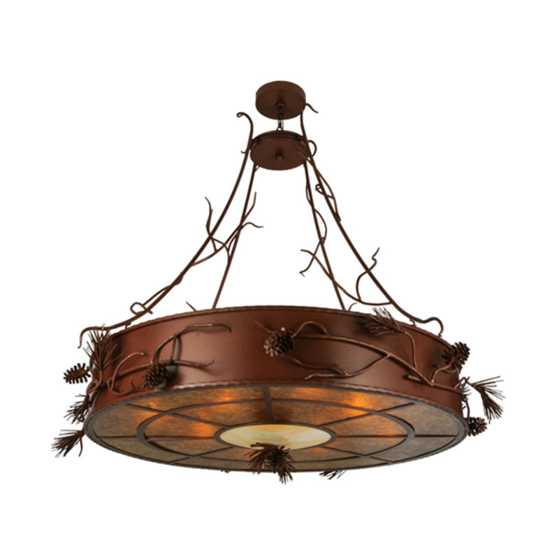 Woodland Pine 8 - Light Chandelier