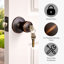 Complete Terrace Entry Knob Set with Deadbolt-14651562