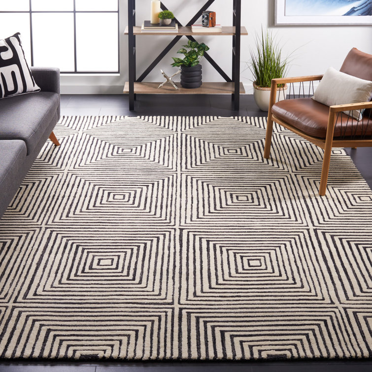 Loon Peak® Ilenna Handmade Natural /Black Rug & Reviews