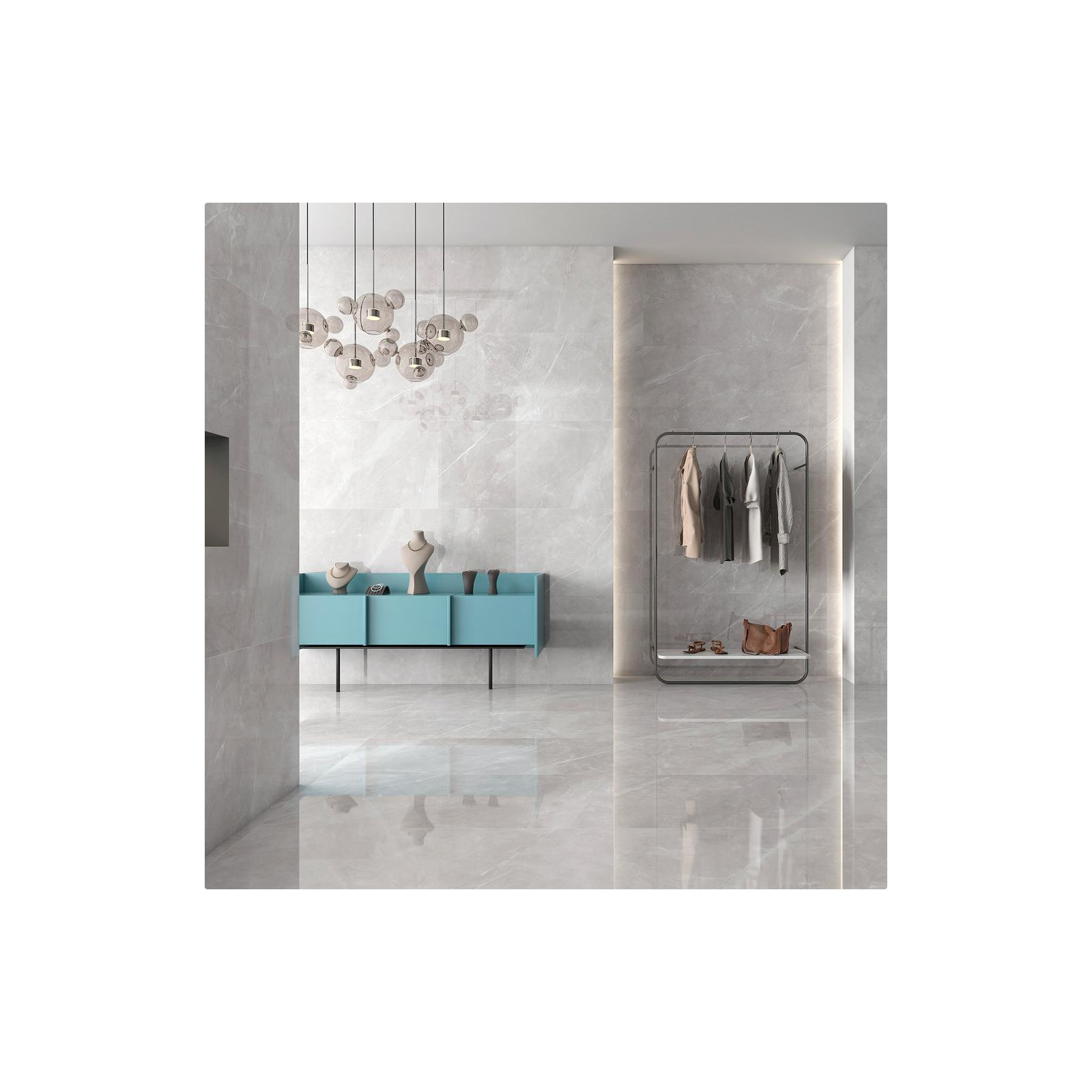 Magi 12" x 24" Polished, Perla