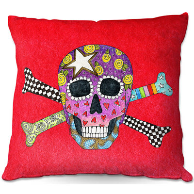  Coussin Couch Skull and Cross Bones