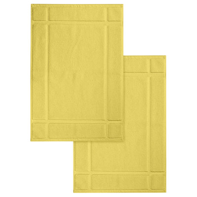 Bath Mat - for Bathroom Floor - Highly Absorbent - Machine Washable 