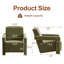 Fauteuil d'appoint rembourré en chenille Castillon Modern-991457351