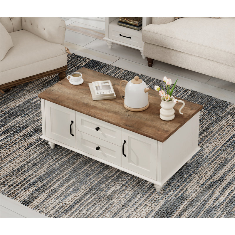Scarlett Coffee Table Set, 4 Pcs: 2 3t End Table,Console Table,Coffee Table