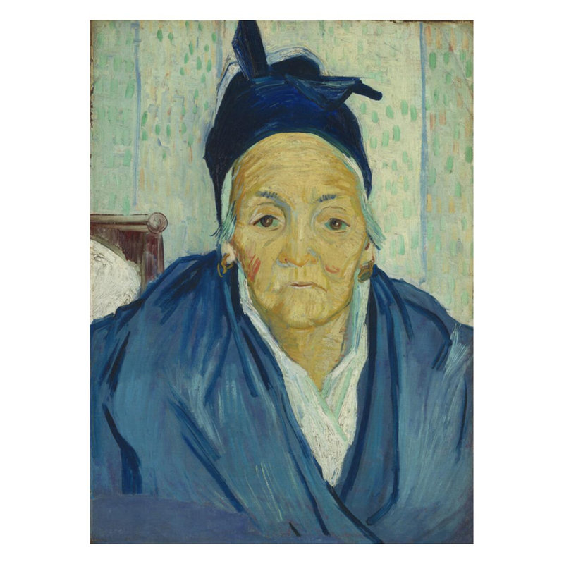 Une vieille femme d'Arles (Anciana de Arles) par Vincent van Gogh - Estampe numérique, H 28 po x l 22 po