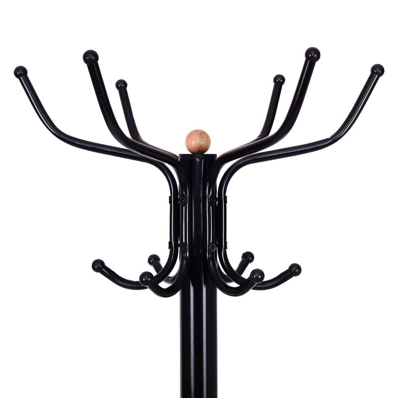 Jequarius Steel Freestanding Coat Rack