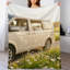 Jeté en flanelle de luxe fleur blanche (1), couverture douce et chaude pour le canapé-lit du salon-133004894