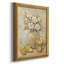 «Still Life Study Flowers & Fruit II», toile encadrée de qualité supérieure - prête à être accrochée-416077494
