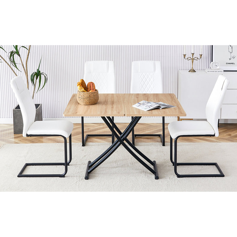 Table de bout à tréteaux Callihan