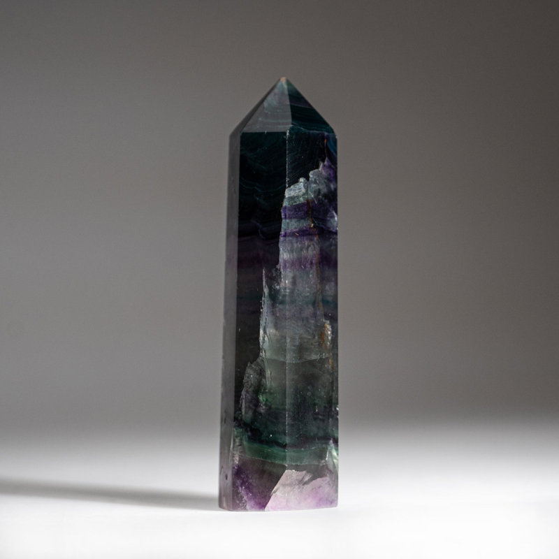 Rainbow Fluorite Point from Mexico (0.2235 lbs)