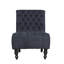 Fauteuil de chambre en polyester touffeté de 24,4 po Mckellar-1619310593