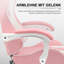 Gaming Chair, Computer Chair with Footrest and Lumbar Support, Height Adjustable Game Chair with 360°-Swivel Seat and Headrest and for Office or Gaming-97561037