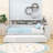 Daybed with Twin Trundle, Shelves, Desk and Slats-1180712537-1180712536
