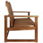 Kendall Solid Wood Acacia Outdoor Bench