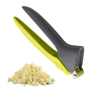 Garlic press  Stainless Steel Garlic Press Crusher Masher Home Kitchen Mincer Tool