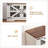 Farmhouse Storage Bench with Cushion