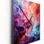 Horloge murale abstraite Opt Art Radiant Spectrum II-197769647