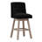 Terron 360° Swivel Barstool with Solid Wood Legs-14006588-2760771