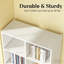 Bibliothèque compacte, présentoir attrayant, armoire ouverte