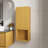 35" Tall Bathroom Wall Mounted Cabinet, Narrow Storage Cabinet With Door And Shelves