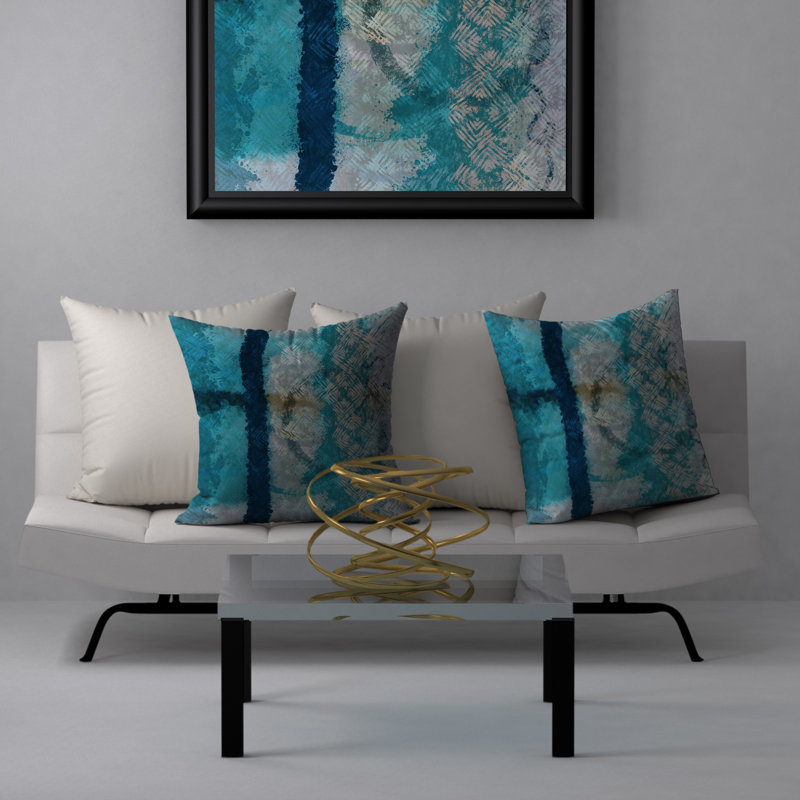 Housse de coussin carrée/insert, 24 po x 24 po