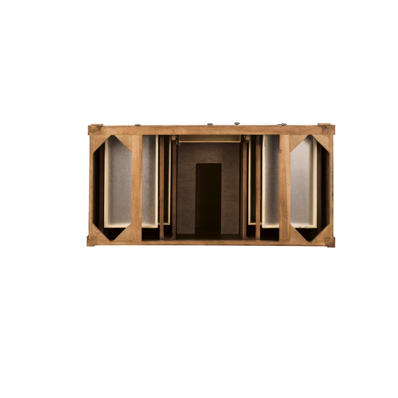 Brittany 48'' W Single Bathroom Vanity Base, Saddle Brown