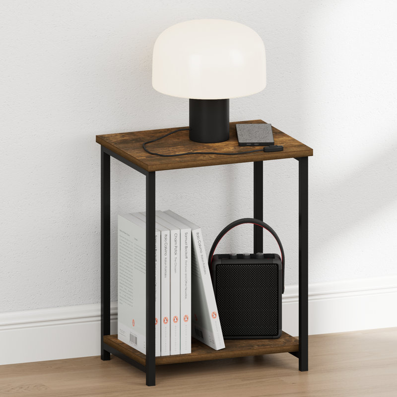 Table de chevet Villalba, Amber Pine