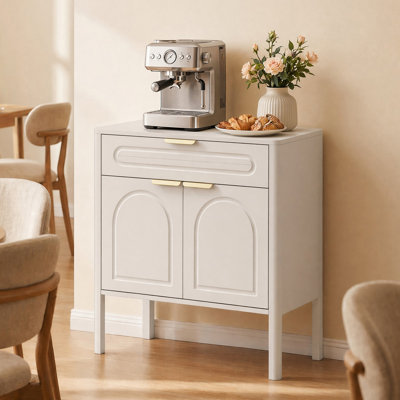 Armoires d'appoint avec portes et tiroirs