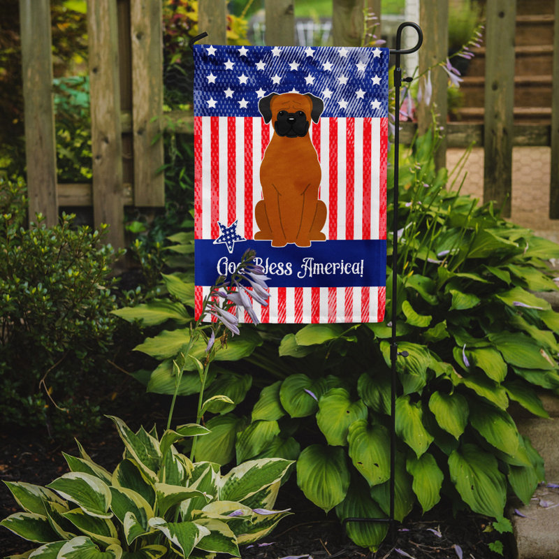 Drapeau de jardin Leighanne, Boxer (brun)