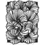 Tulipe fleur minimaliste moderne abstrait sculpture décorative murale décoration murale suspendue-124838771-124838775
