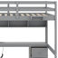 Lit mezzanine double avec tiroirs Jaquela Kids-943325440