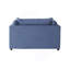 Enda Pillow Back Fabric 3-Piece Sofa And Cuddler Chair Set