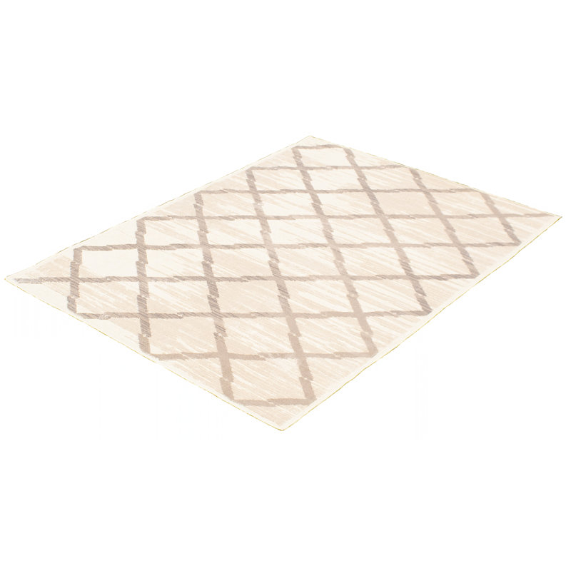 Tapis ivoire Timmie, Rectangulaire 6 pi 3 po x 9 pi 6 po