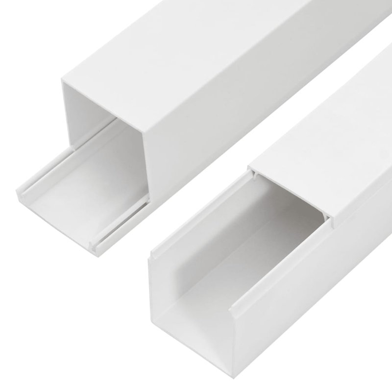 Cable Trunking 30 M PVC, 6cm H x 10cm W
