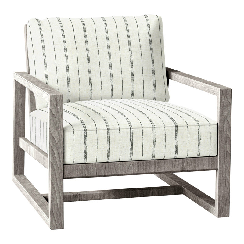 Méridienne Avondale, Welt + bourre standard, Teck huître, Sable à chevrons
