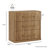 3-Piece Modular Sideboard Cabinet - C+2C - Camel-1284448625