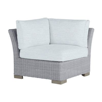 Club Woven Patio Lounge Chair with Cushions