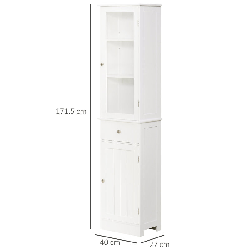 Tymvou Freestanding Linen Cabinet