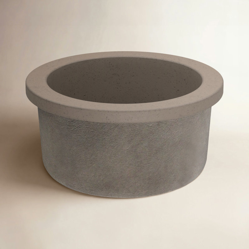 Olivos 16" L x 16" W Bar Sink, Earth