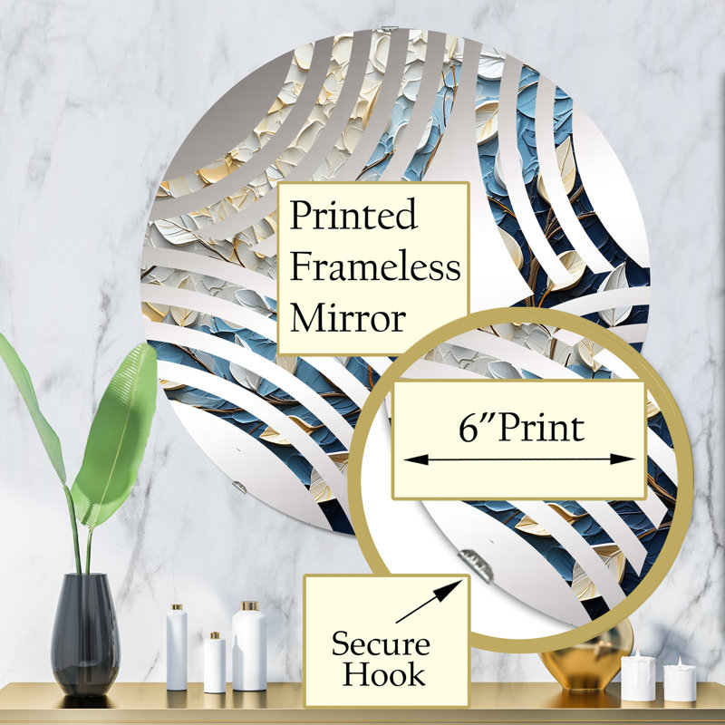 Circle Mirror, 31.4" x 31.4"