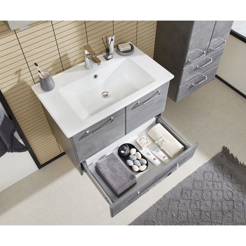720mm Toilet & Basin Suite