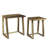 Solaris Solid Wood Nesting Tables