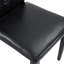 Chaises de salle à manger modernes en cuir synthétique avec dossier ergonomique, ensemble de 4-146449131-146449130