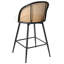 Set of 2 Bar Chairs NATHAN Swivel-114623497-114623498