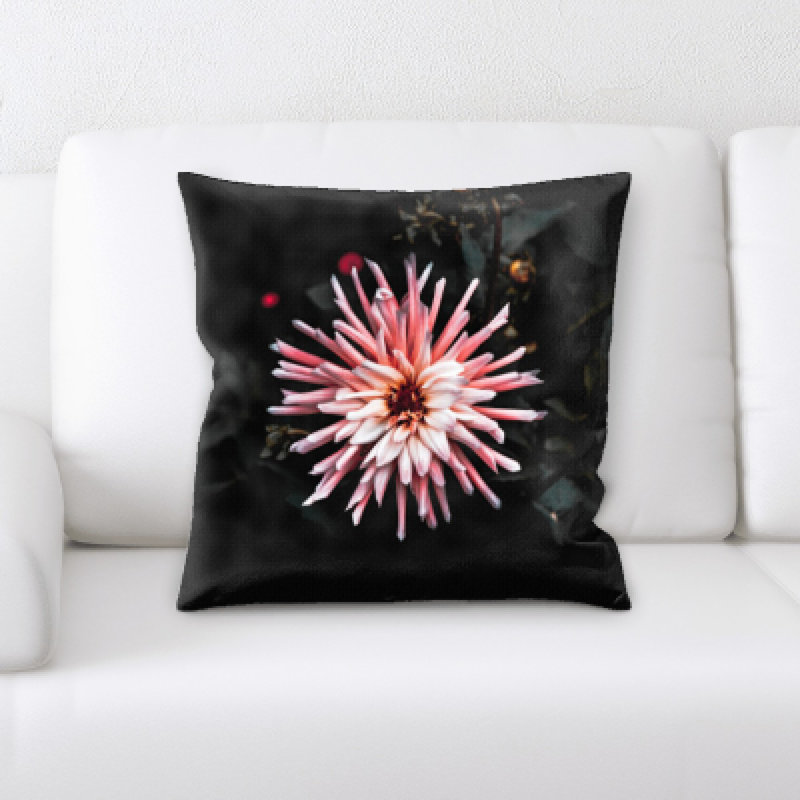 Coussin décoratif fleurs