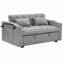 Canapé-lit pliable polyvalent de 55,51 pouces-123053926