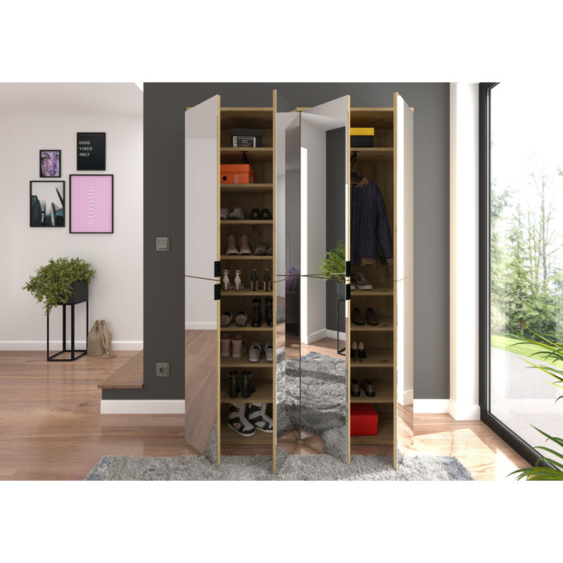 Murphee 4 Door Wardrobe
